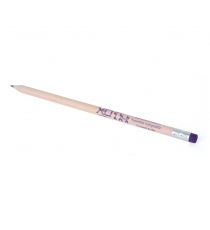 Crayon de papier publicitaire Rond Eco vernis incolore 17.6 cm