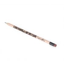 Crayon de papier publicitaire Rond Eco vernis incolore 17.6 cm