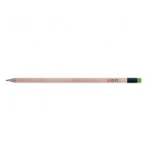 Crayon de papier publicitaire Rond Eco vernis incolore 17.6 cm