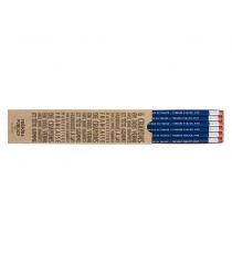 Etui fourreau publicitaire pour 3, 6 ou 12 crayons