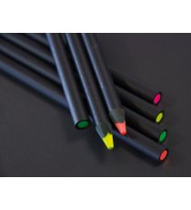 Surligneur publicitaire fluo bois black 17.6 cm