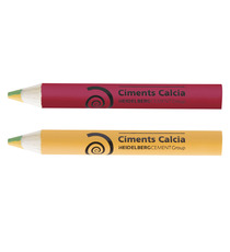 Crayon de couleur publicitaire mine 4 couleurs 8.7 cm