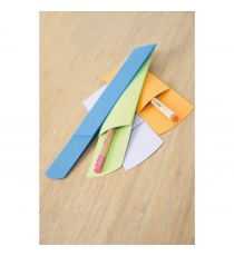 Etui en papier pour 1 ou 2 crayons publicitaires