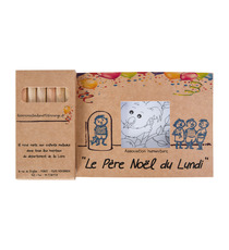 Kit de coloriage publicitaire 6 crayons de couleurs