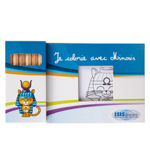 Kit de coloriage publicitaire 6 crayons de couleurs