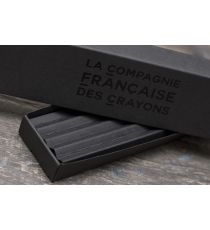 Set de 4 crayons de papier personnalisés Graph en bois Made in France