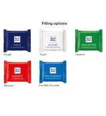 Chocolat Ritter SPORT Mini personnalisé en quadrichromie en express