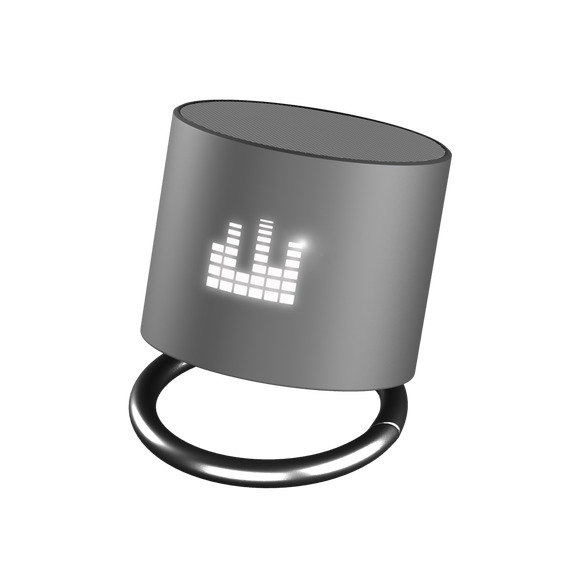 Enceinte sans fil 3W publicitaire SCX Design logo lumineux