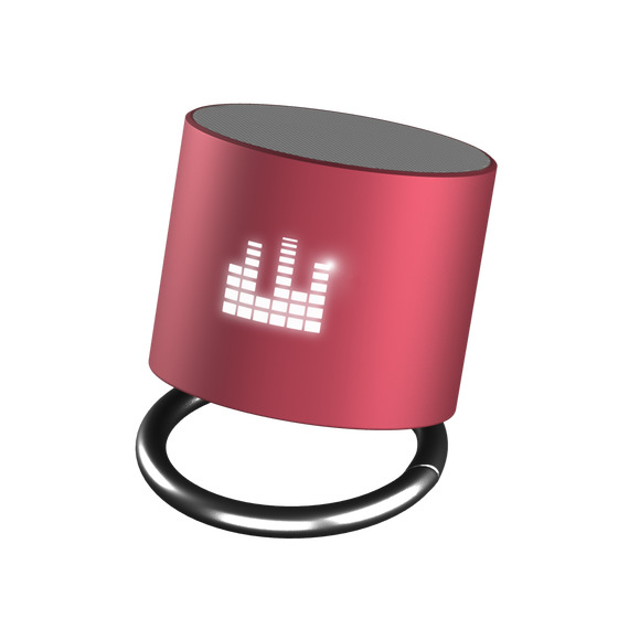 Enceinte sans fil 3W publicitaire SCX Design logo lumineux