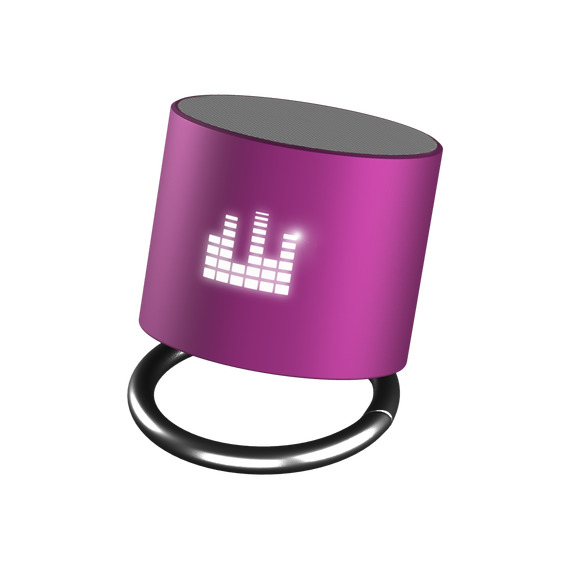 Enceinte sans fil 3W publicitaire SCX Design logo lumineux