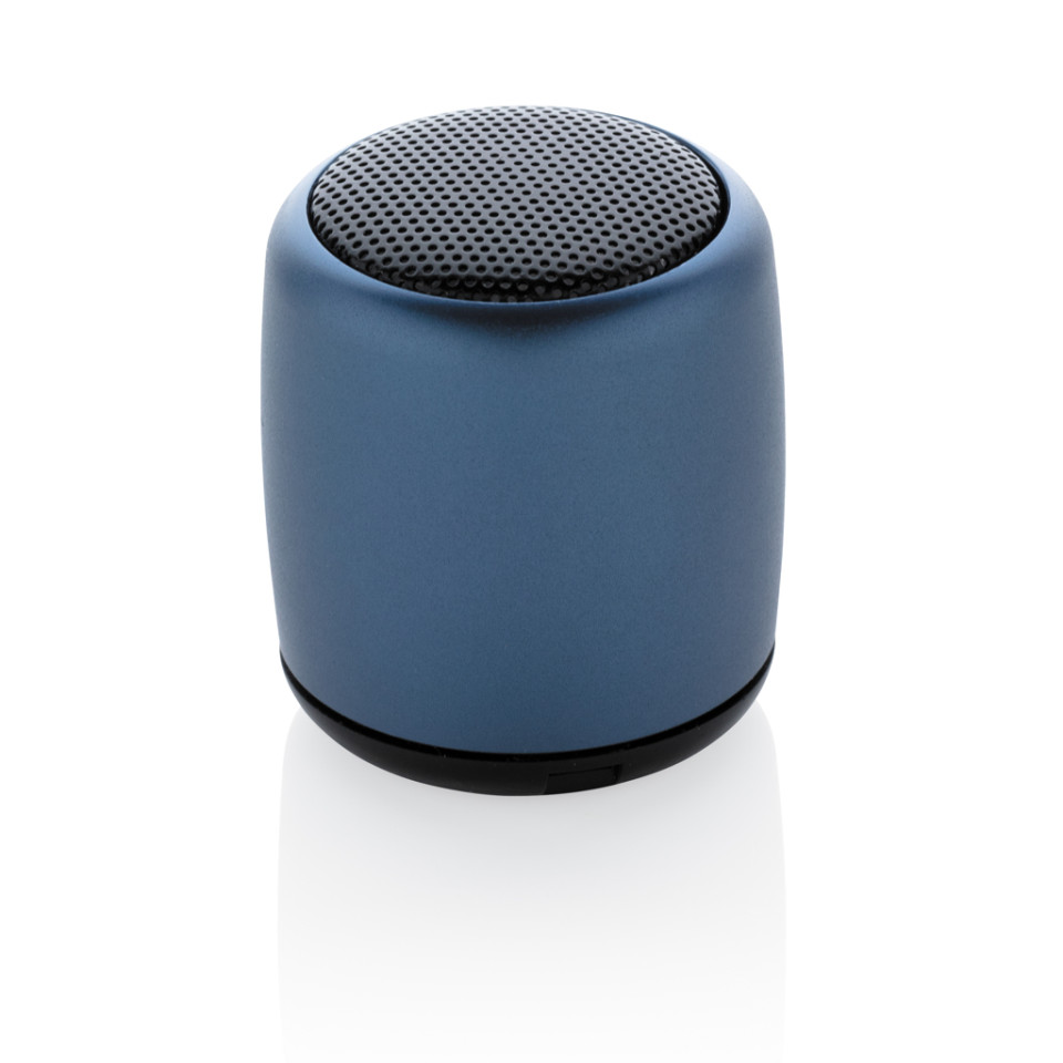 Mini enceinte publicitaire  sans fil en aluminium