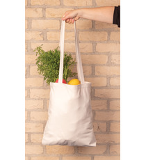 Sac publicitaire shopping type Tote bag Impact en coton recyclé AWARE™