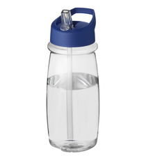 Bouteille de sport publicitaire H2O Pulse 600 ml avec couvercle à bec ver