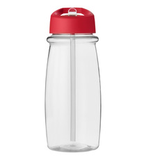 Bouteille de sport publicitaire H2O Pulse 600 ml avec couvercle à bec ver Bouteille de sport publicitaire H2O Pulse 600 ml avec couvercle à bec ver