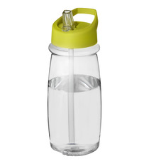 Bouteille de sport publicitaire H2O Pulse 600 ml avec couvercle à bec ver Bouteille de sport publicitaire H2O Pulse 600 ml avec couvercle à bec ver