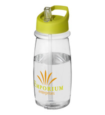Bouteille de sport publicitaire H2O Pulse 600 ml avec couvercle à bec ver Bouteille de sport publicitaire H2O Pulse 600 ml avec couvercle à bec ver
