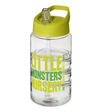 Bouteille de sport publicitaire H2O Bop 500 ml avec couvercle à bec verse