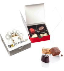 Boîte de 4 chocolats personnalisable Leonidas