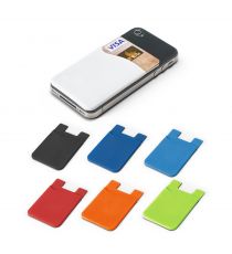 Porte-cartes publicitaire en silicone pour smartphones Slim Express