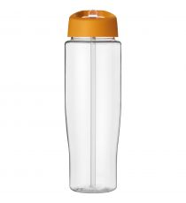 Bouteille publicitaire de sport H2O Tempo® 700 ml à clapetbec verseur Made in Europe