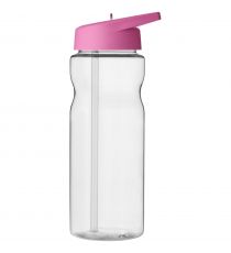 Bouteille publicitaire de sport H2O Base® 650 ml à clapet goulot Made in Europe Bouteille publicitaire de sport H2O Base® 650 ml à clapet goulot Made in Europe