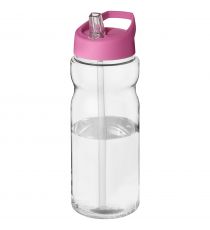 Bouteille publicitaire de sport H2O Base® 650 ml à clapet goulot Made in Europe Bouteille publicitaire de sport H2O Base® 650 ml à clapet goulot Made in Europe
