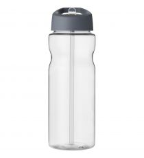 Bouteille publicitaire de sport H2O Base® 650 ml à clapet goulot Made in Europe
