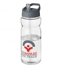 Bouteille publicitaire de sport H2O Base® 650 ml à clapet goulot Made in Europe