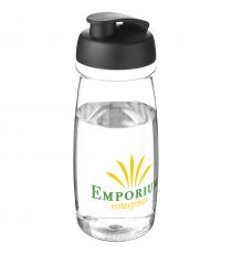 Bouteille publicitaire de sport H2O Pulse® 600 ml à clapet Made in Europe Bouteille publicitaire de sport H2O Pulse® 600 ml à clapet Made in Europe