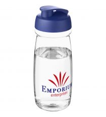 Bouteille publicitaire de sport H2O Pulse® 600 ml à clapet Made in Europe Bouteille publicitaire de sport H2O Pulse® 600 ml à clapet Made in Europe
