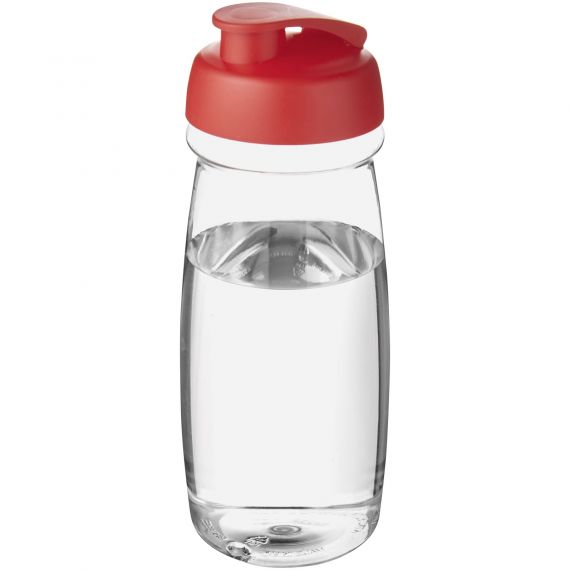 Bouteille publicitaire de sport H2O Pulse® 600 ml à clapet Made in Europe