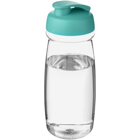 Bouteille publicitaire de sport H2O Pulse® 600 ml à clapet Made in Europe Bouteille publicitaire de sport H2O Pulse® 600 ml à clapet Made in Europe