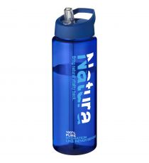 Bouteille de sport H2O Vibe 850 ml avec couvercle à bec verseur publicitaire