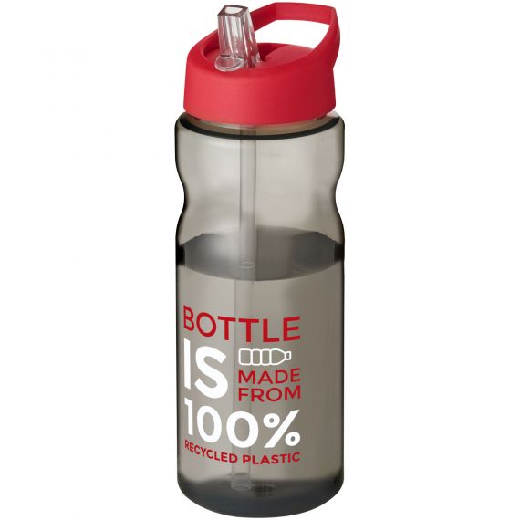 Bouteille de sport H2O Eco 650 ml avec couvercle à bec verseur publicitaire