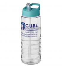 Bouteille publicitaire de sport H2O Treble 750 ml avec couvercle à bec verseur