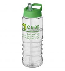 Bouteille publicitaire de sport H2O Treble 750 ml avec couvercle à bec verseur