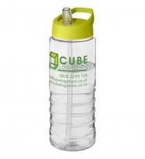 Bouteille publicitaire de sport H2O Treble 750 ml avec couvercle à bec verseur