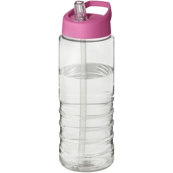 Bouteille publicitaire de sport H2O Treble 750 ml avec couvercle à bec verseur