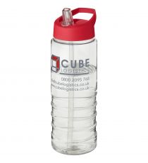 Bouteille publicitaire de sport H2O Treble 750 ml avec couvercle à bec verseur