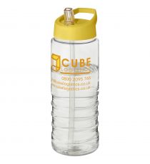 Bouteille publicitaire de sport H2O Treble 750 ml avec couvercle à bec verseur