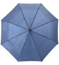 Parapluie 21,5" publicitaire pliant 3 sections à ouverture et fermeture automatiques express