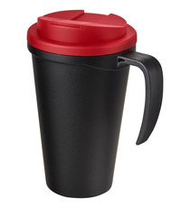 Mug isolant Americano® grande 350 ml avec couvercle anti fuites publicitaire