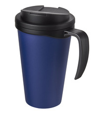 Mug isolant Americano® grande 350 ml avec couvercle anti fuites publicitaire