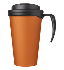 Mug isolant Americano® grande 350 ml avec couvercle anti fuites publicitaire