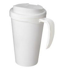 Mug isolant Americano® grande 350 ml avec couvercle anti fuites publicitaire