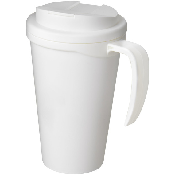 Mug isolant Americano® grande 350 ml avec couvercle anti fuites publicitaire