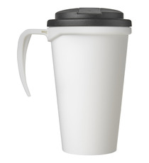 Mug isolant Americano® grande 350 ml avec couvercle anti fuites publicitaire