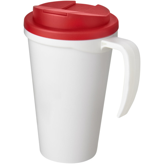 Mug isolant Americano® grande 350 ml avec couvercle anti fuites publicitaire