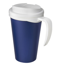 Mug isolant Americano® grande 350 ml avec couvercle anti fuites publicitaire