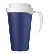 Mug isolant Americano® grande 350 ml avec couvercle anti fuites publicitaire